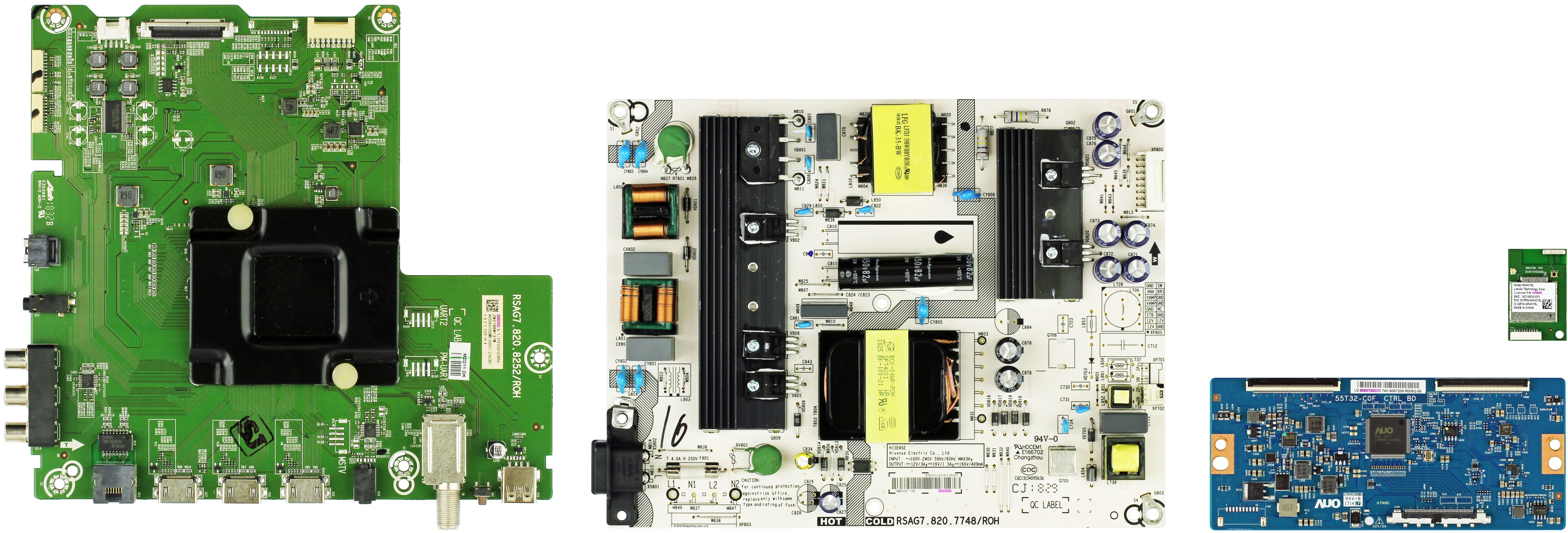 Hisense 50R6E Complete LED TV Repair Parts Kit VERSION 1 (SEE NOTE) | eBay