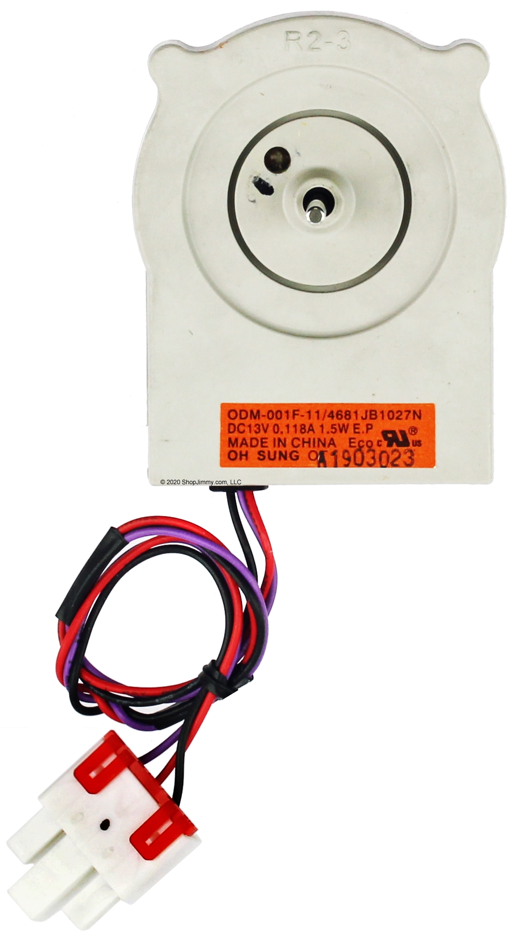 LG Refrigerator 4681JB1027N Evaporator Fan Motor 759569275533 eBay